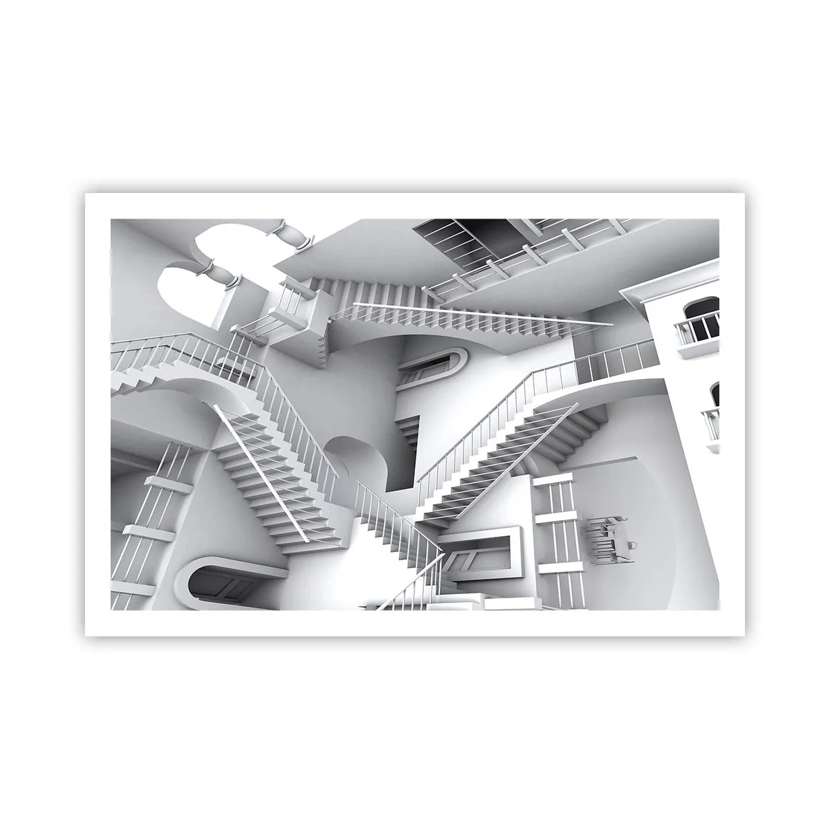 Poszter - A tér paradoxonjai - 91x61 cm