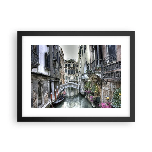 Poszter fehér keretben - Évszázadokon át néma elmélkedésben - 40x30 cm