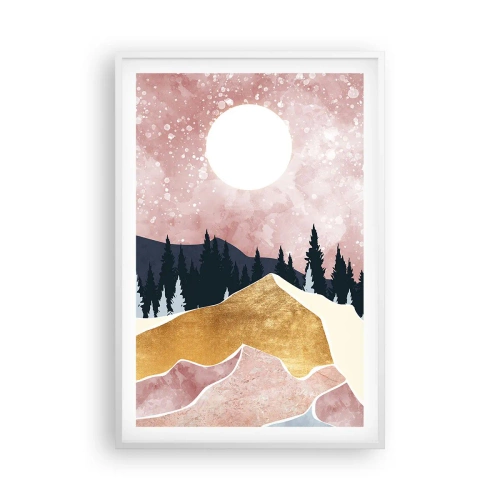 Poszter fekete keretben - Éjjeli őrség - 61x91 cm
