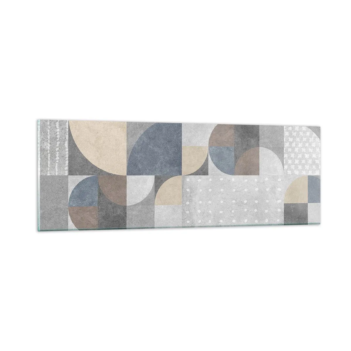 Üveg kép - Kerámia fantázia - 90x30 cm