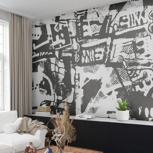 Fotótapéta Premium Canvas - Rend vagy káosz? - Absztrakció, Grafika, Darab - 250x175 cm