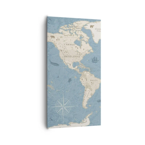 Vászonkép - Egy világ karnyújtásnyira - 65x120 cm