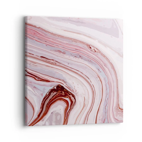 Vászonkép - Egyenesen, majd jobbra lefelé - 30x30 cm