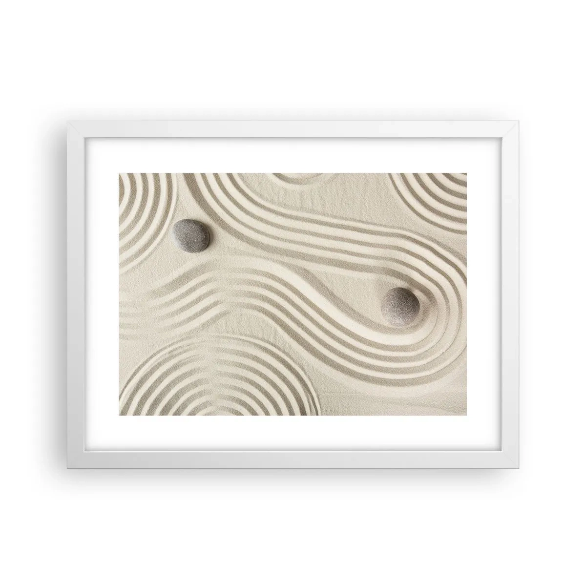 Poszter fekete keretben - A meleg érintése - 40x30 cm