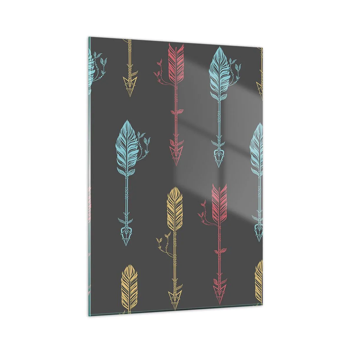 Üveg kép - Rendben - 50x70 cm