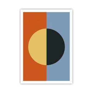 Poszter - A meleg és a hideg kompozíciója - 70x100 cm