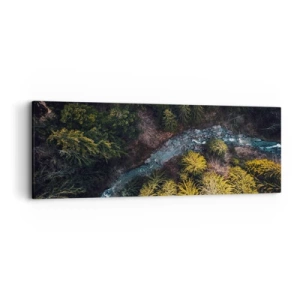 Vászonkép - Gyorsan, egyre gyorsabban - 90x30 cm