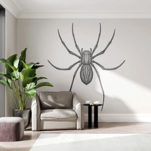 Öntapadós Fotótapéta Deluxe Sticker - Zavaró precizitás - Pók, Rovar, Minimalista - 250x175 cm