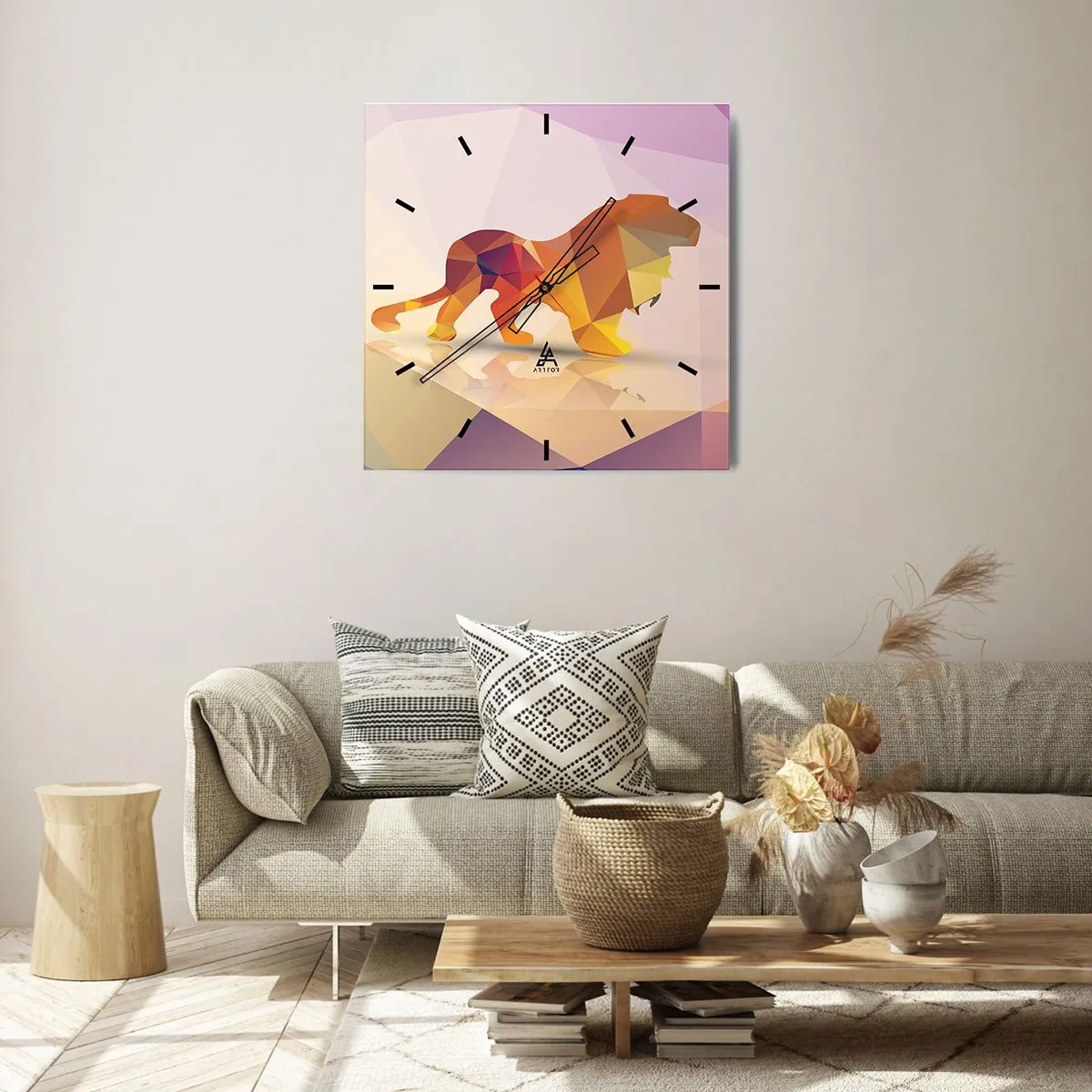 Falióra, Óra - A gyémánt király - 30x30 cm