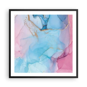 Poszter fehér keretben - Találkozás és átjutás - 60x60 cm