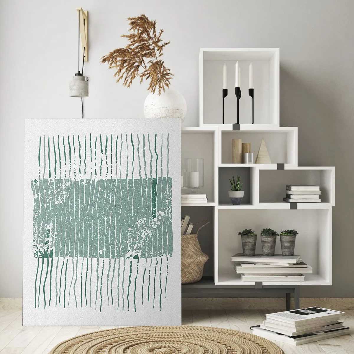 Üveg kép - Tengeri absztrakció - 50x70 cm