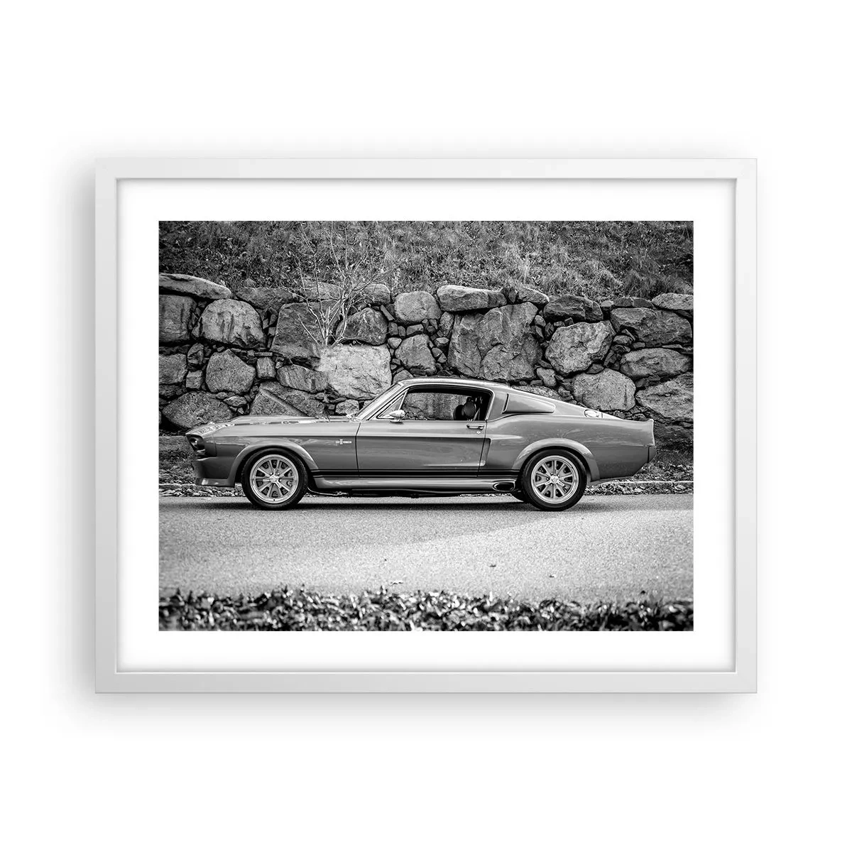 Poszter fekete keretben - A 60-as évek legendája - 50x40 cm