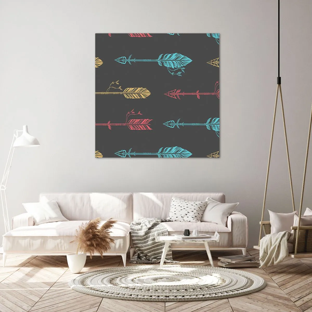 Vászonkép - Rendben - 70x70 cm