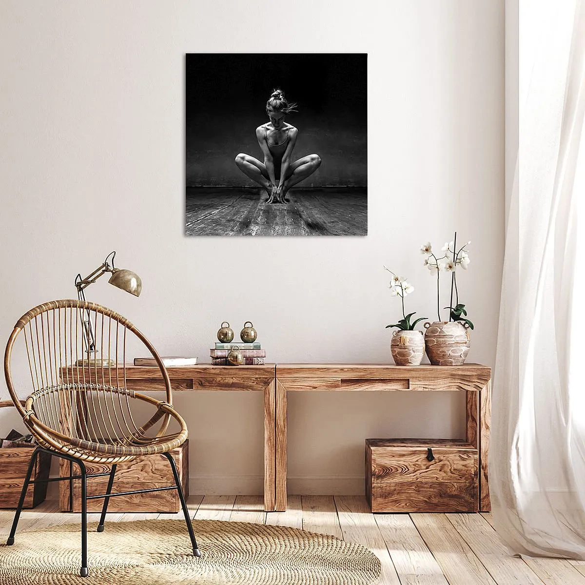 Vászonkép - A táncenergia koncentrációja - 30x30 cm