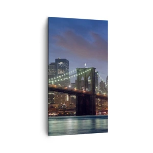 Vászonkép - Ragyogó éjszaka - 45x80 cm