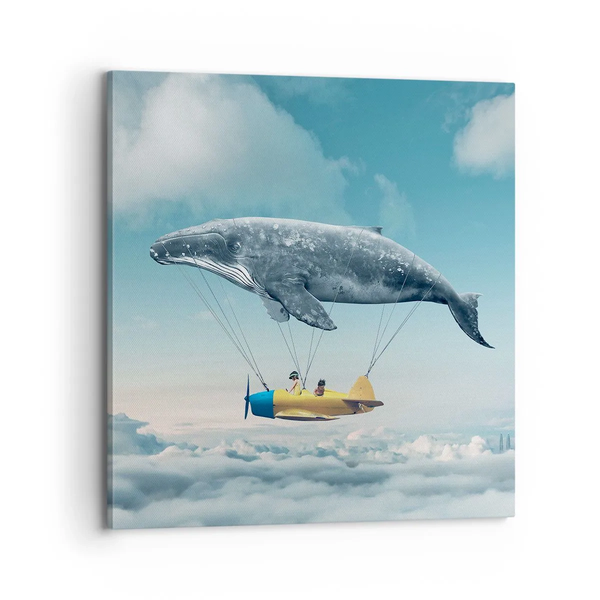 Vászonkép - Miért is ne? - 70x70 cm