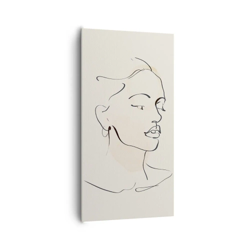 Vászonkép - Bizonyos vonallal - 65x120 cm