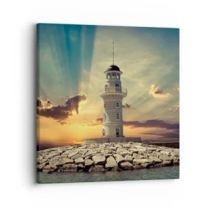 Vászonkép - Fény - Jóság - Szépség - 30x30 cm