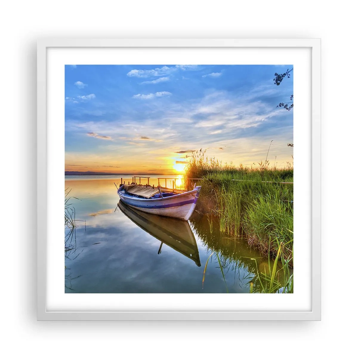 Poszter fekete keretben - Beteljesült álmok öblében - 50x50 cm