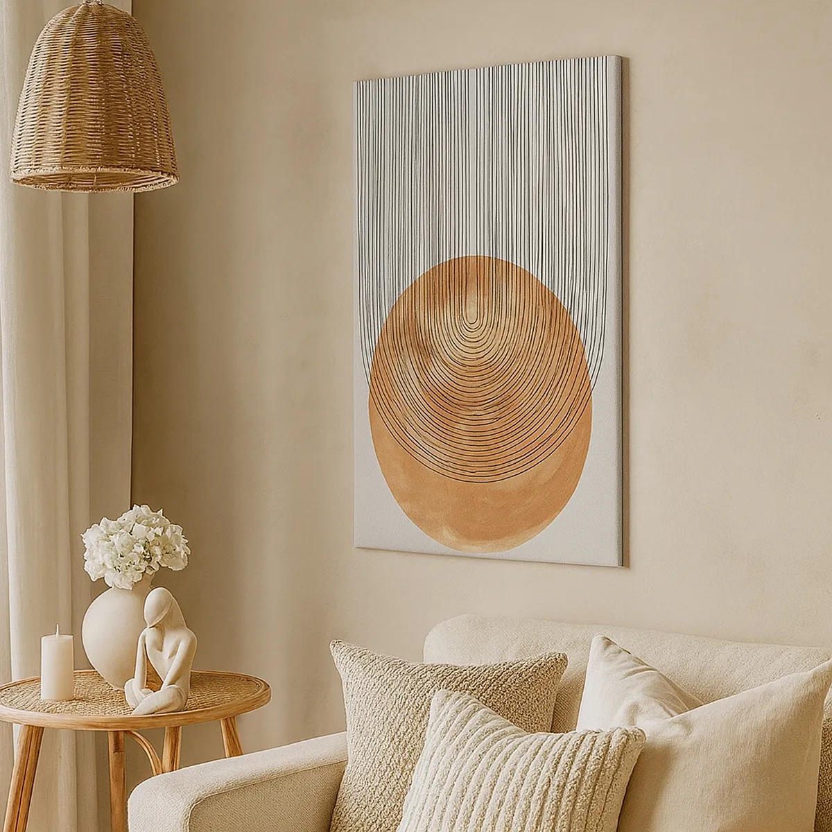 Vászonkép - Egy napsütéses kompozíció - 50x70 cm