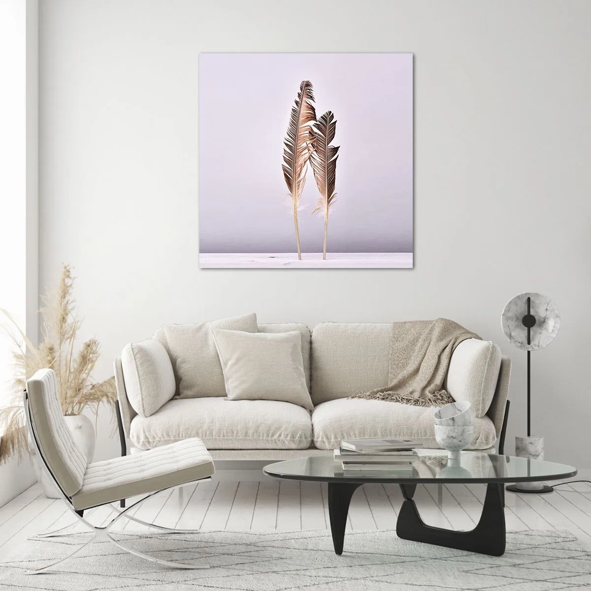 Üveg kép - A semmi ellen - 30x30 cm