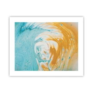 Poszter - Pasztell örvény - 50x40 cm