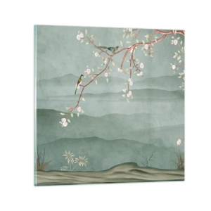 Üveg kép - Tavasz, ah, te vagy az - 70x70 cm