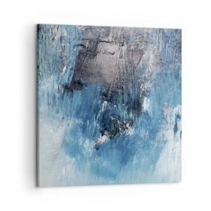 Vászonkép - Kék rapszódia - 50x50 cm