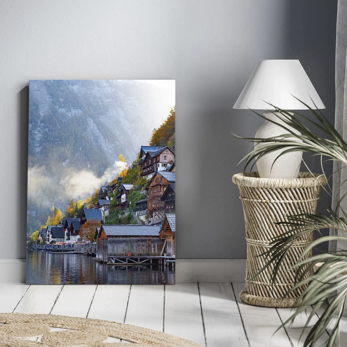 Vászonkép - Alpesi éghajlatra - 55x100 cm