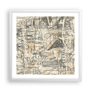 Poszter fekete keretben - Dekódolásra vár - 50x50 cm