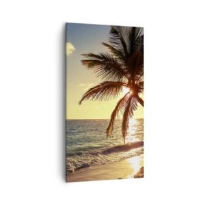 Vászonkép - Nyár a pálmafák alatt - 55x100 cm