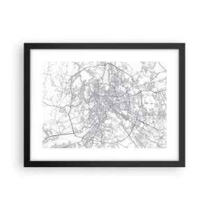 Poszter fehér keretben - Római kör - 40x30 cm