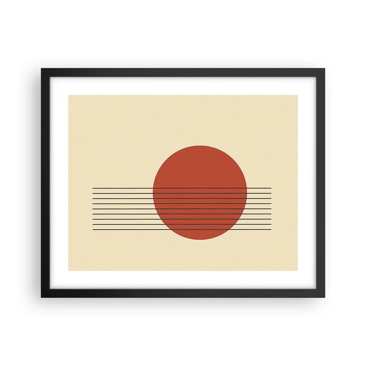 Poszter fehér keretben - Körbe és tovább - 50x40 cm