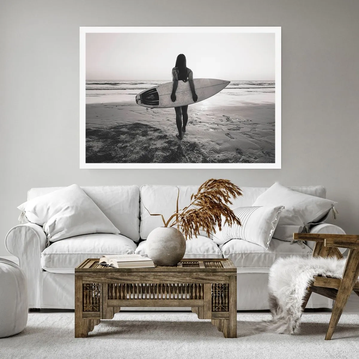 Poszter - Tengeri hullámok lánya - 100x70 cm