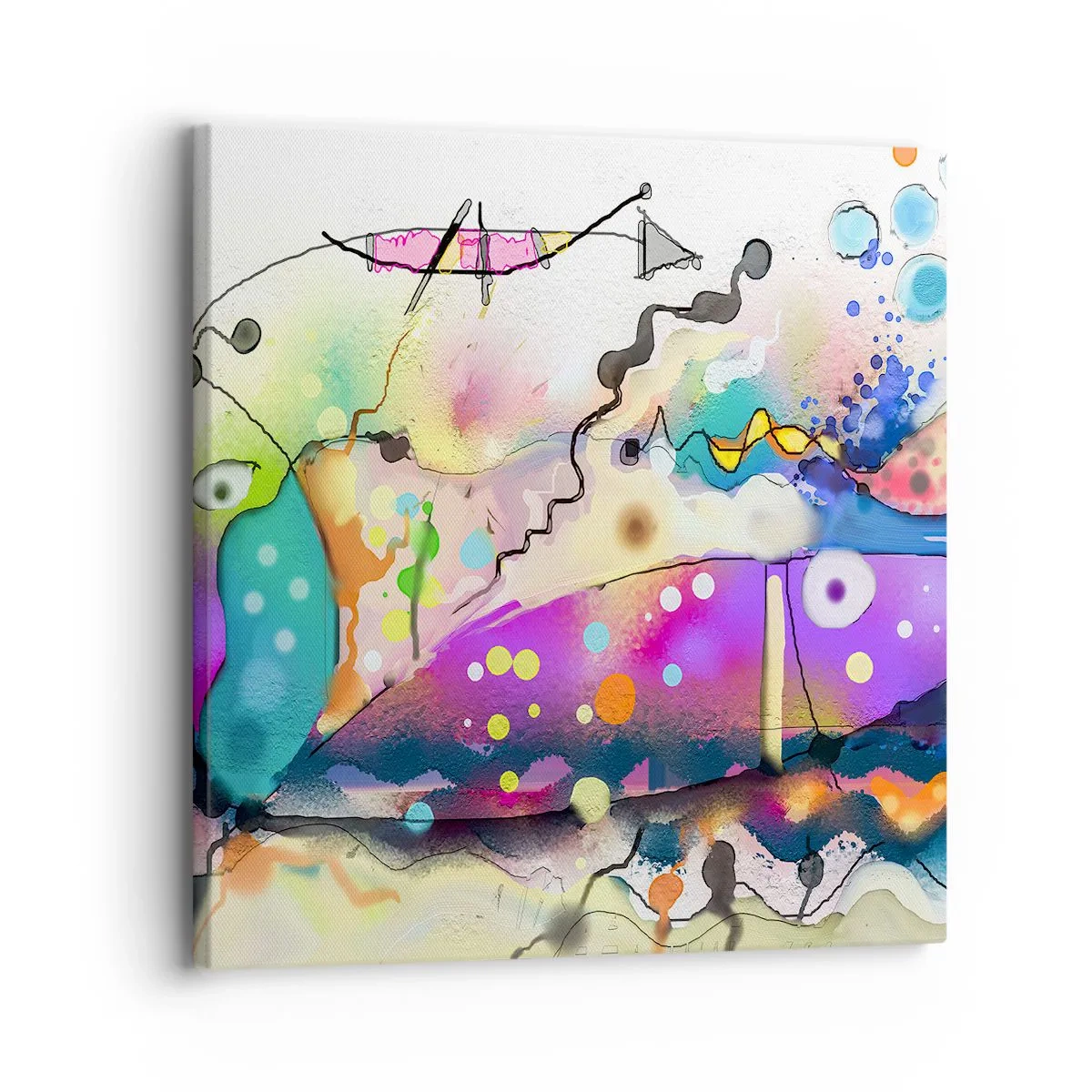Vászonkép - Nincsenek szavak! - 30x30 cm