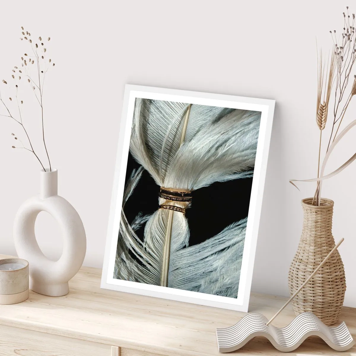 Poszter fekete keretben - ...és nem hagylak el... - 30x40 cm