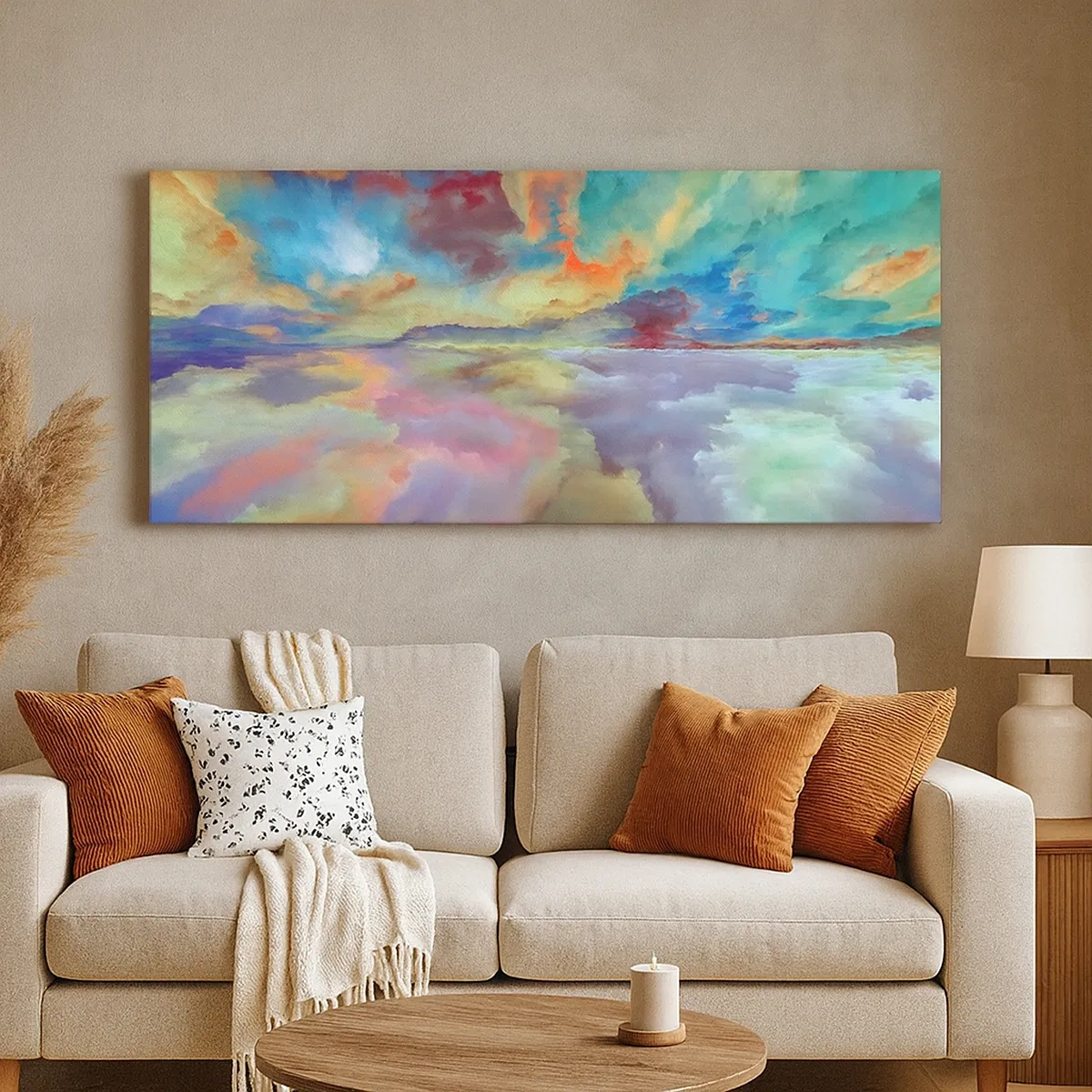 Vászonkép - Két mennyország - 30x30 cm