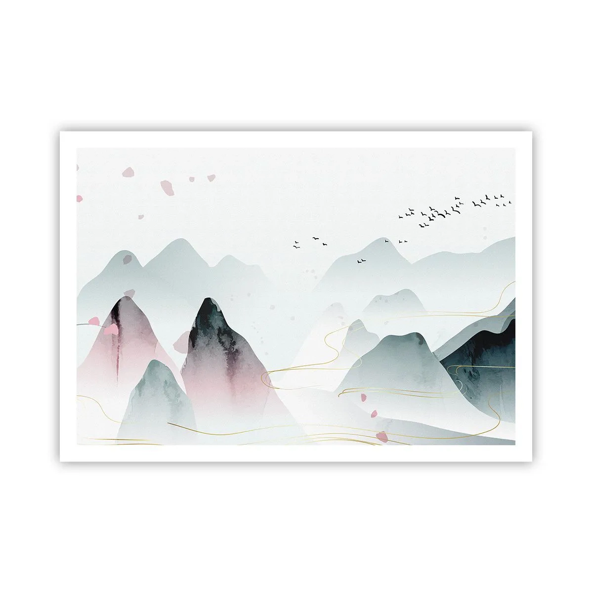 Poszter - A csúcsok fölött - 100x70 cm