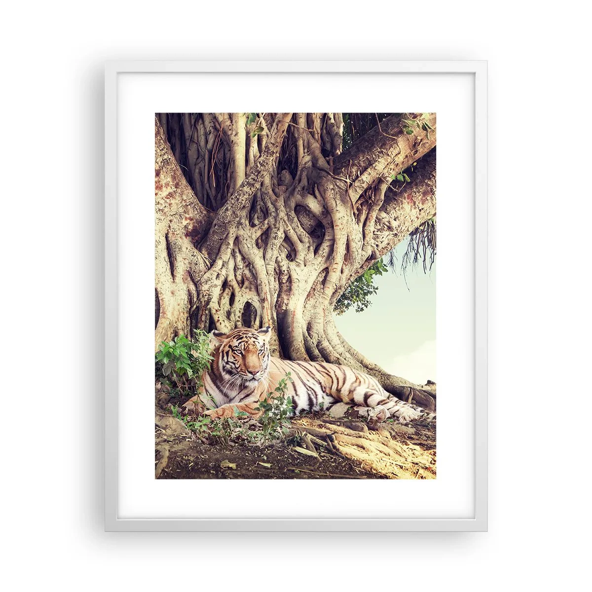 Poszter fekete keretben - Kilátás a Genezis könyvéből - 40x50 cm