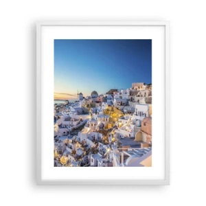 Poszter fekete keretben - A görögség lényege - 40x50 cm