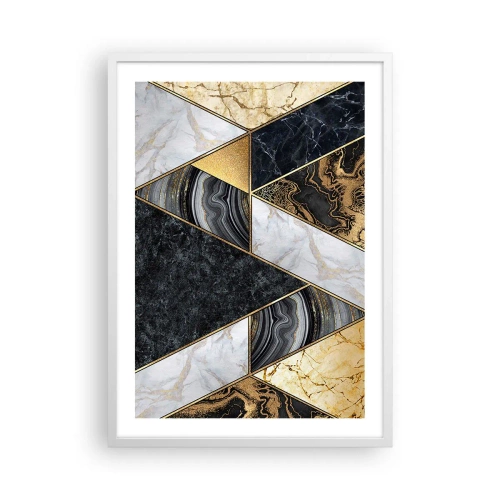 Poszter fekete keretben - Kőről kőre - 50x70 cm