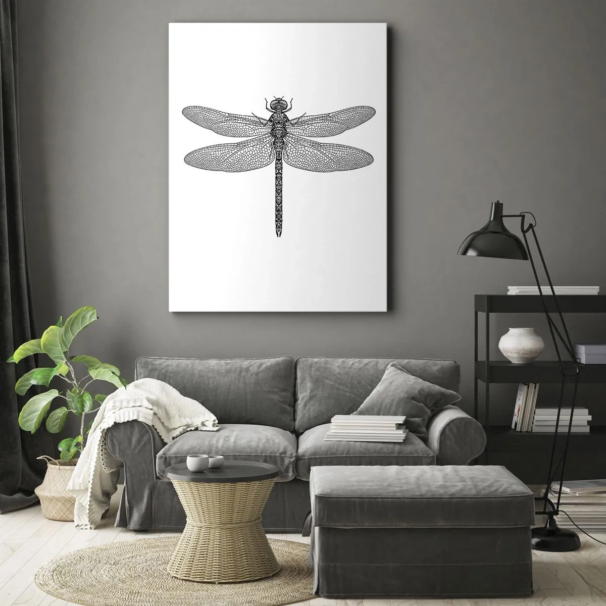 Vászonkép - A természet precizitása - 65x120 cm