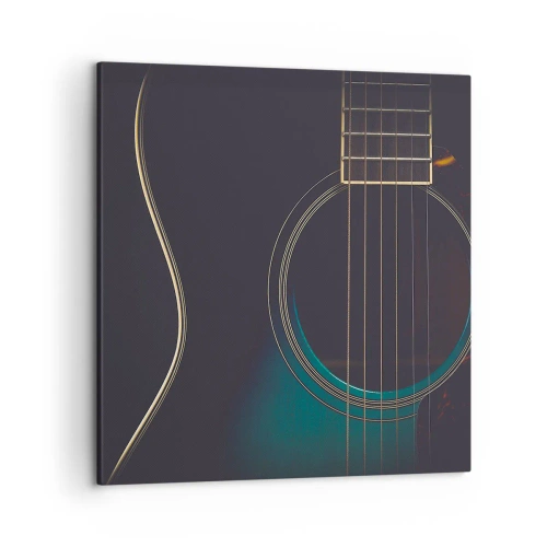 Vászonkép - Egy pillanat, mielőtt megszólal - 50x50 cm