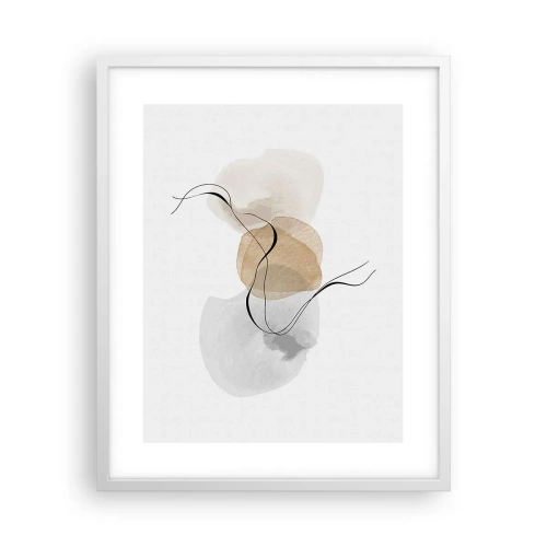 Poszter fekete keretben - Léggyöngyök - 40x50 cm