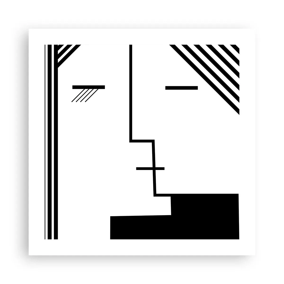 Poszter - Egyszerűen egy csók - 50x50 cm