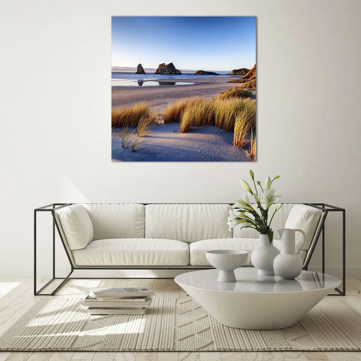 Üveg kép - A nyugalmat keresőknek - 70x70 cm