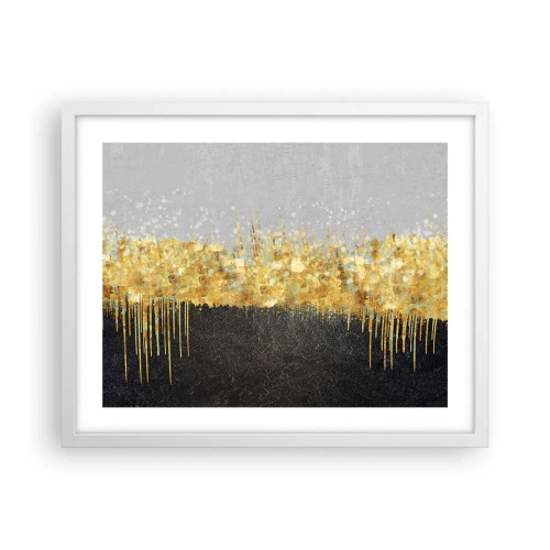 Poszter fekete keretben - Befelé és felfelé - 50x40 cm