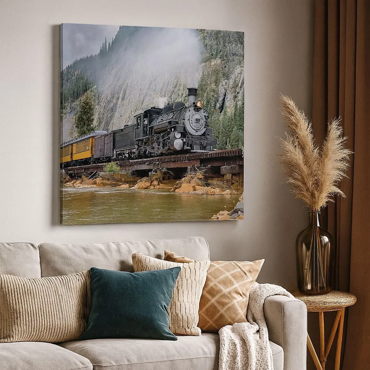 Vászonkép - Hova? Hova? - 30x30 cm