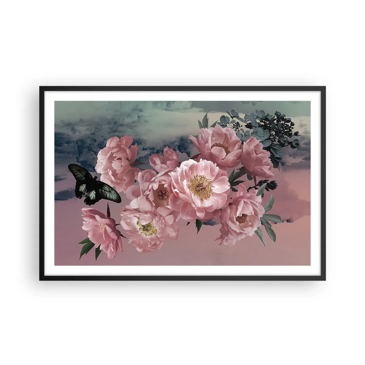 Poszter fehér keretben - A romantika csúcsa - 91x61 cm