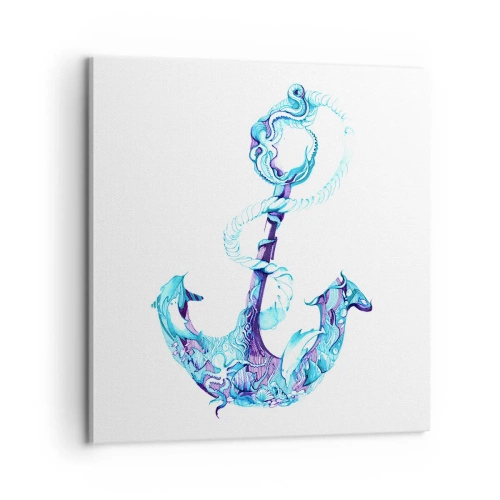 Vászonkép - A tenger titkainak bizalmasa - 60x60 cm